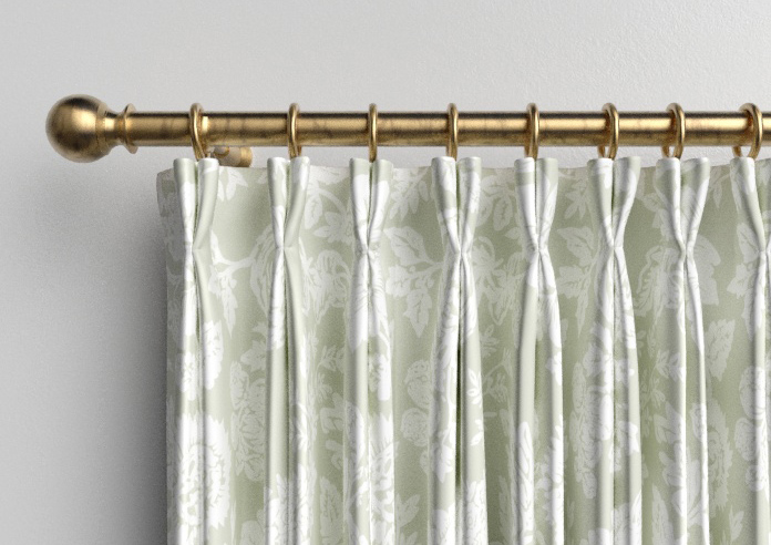 Shabby Chic by Rachel Ashwell Stipple, Sage - Made to Measure Curtains - Image 10